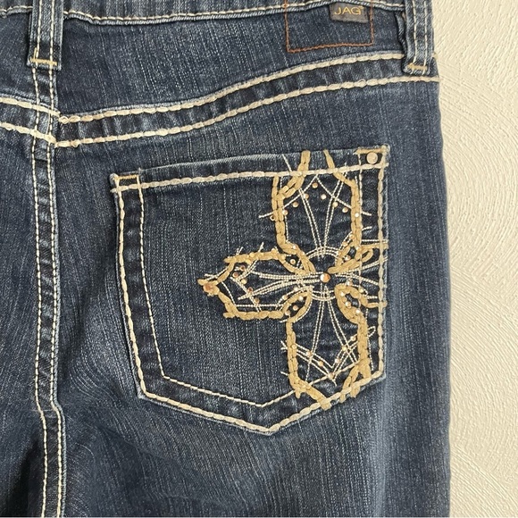 JAG  Mid Rise Bootcut Jeans size 10 - Picture 4 of 10